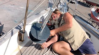 Ep 235  Installing our Reefurl Roller Reefing Furler Sailing Nutshell [upl. by Sergent]