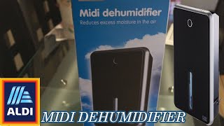 Aldi easy home midi dehumidifier unboxing [upl. by Shandy]