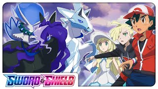 LILLIE RETURNS ASH MEETS CALYREX  Pokémon Sword amp Shield Anime [upl. by Wil]