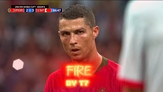 FIRE  By T7EDITZ  Capcut High Quality  football [upl. by Aemat]