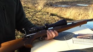 CZ 557 Luxus Repetierbüchse – schießt Loch in Loch [upl. by Reldnahc]