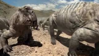 Proterosuchus vs Lystrosaurus  Протерозух против Листрозавра RUS [upl. by Blessington]