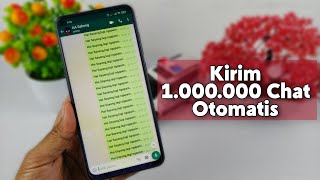 Cara Kirim Chat WhatsApp Sejuta Kali Sekaligus  Jangan Dicoba Resiko Auto Diblikir [upl. by Aenil]