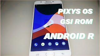 UNOFFICIAL PIXYS OS ANDROID 11  GSI CUSTOM ROM [upl. by Morgan]