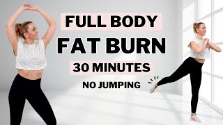 🔥30 MIN SWEATY HIIT🔥FULL BODY FAT BURN🔥All Standing🔥No Jumping🔥No Repeat🔥homeworkout [upl. by Assilana744]