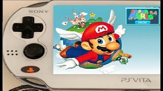 Super Mario 64 En la PS VITA [upl. by Aihsyt]