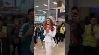 Aysn Na Miss Peru DepartureArrival Look Miss Universe 2024 Peru [upl. by Kala849]