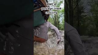 BWCA Portage Creek Crossing [upl. by Lewellen]