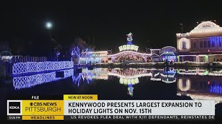 Kennywood expanding Holiday Lights show this winter [upl. by Adaven]