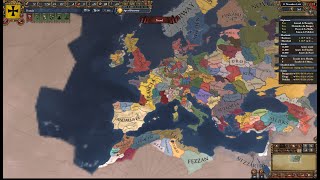 EU4 Ante Bellum 17 Francia Ironman Part 1 Uncut [upl. by Ha890]