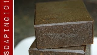 How to Make Pine Tar Soap eczema  psoriasis  Soaping101 [upl. by Sarson944]