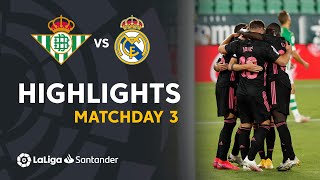 Highlights Real Betis vs Real Madrid 23 [upl. by Hayse]