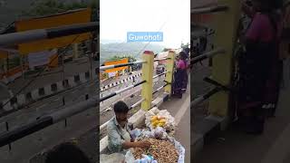 Beautiful Nilachal Pahar ❤shortsreels badam streetfood scenery mountain hills guwahati assam [upl. by Yllah110]