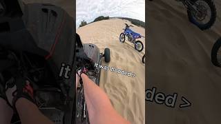 ￼Snowmobile With Wheels In SandDunes 😱😱 [upl. by Stuppy]