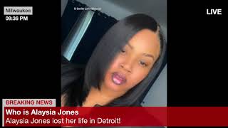 Alaysia SmithJones a talented hairstylist from Detroit Michigan Killed at Hookah Lounge [upl. by Reivazx]