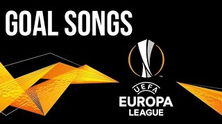 All Europa League Goal Songs 202223 [upl. by Adaynek]