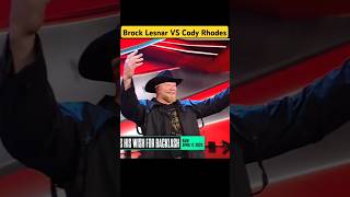 Brock Lesnar VS Cody Rhodes 😱 shrots [upl. by Hubsher]