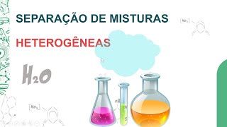 Separação de Misturas Heterogêneas [upl. by Nolrah]