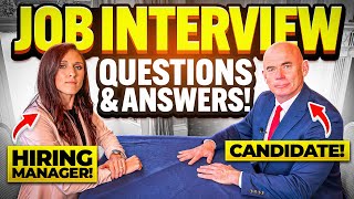 TOP 21 INTERVIEW QUESTIONS amp ANSWERS How to PASS a JOB INTERVIEW Interview Tips [upl. by Agneta]