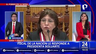 Delia Espinoza sobre investigaciones contra Dina Boluarte quotLa ley se aplica para todosquot [upl. by Xever]