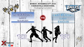 Summertown Girls Basketball vs East Hickman  112023 [upl. by Alsi]