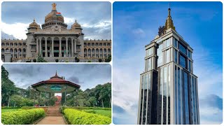 Bangalore tour Part3  Vidhana Soudha  UB City  Cubbon Park [upl. by Hareenum954]