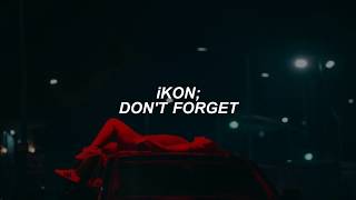 iKON  Dont Forget sub español [upl. by Malinin]