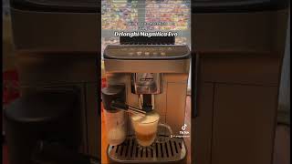 Making my coffee using Delonghi Magnifica Evo [upl. by Anayek]