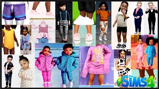 Sims 4 Infant CC Shopping Spree The Cutest Custom Content for Your Babies [upl. by Arde801]