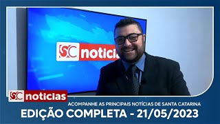 Acompanhe a edição deste DOMINGO do SC NOTÍCIAS com RodrigoSchmidt  21052023 8 [upl. by Anirahc]