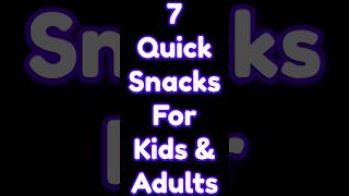 7 Quick snack ideas  Easy snacks homemade hungry tiffinideas trending quickbites was diy easy [upl. by Mosenthal]