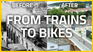 From failed rail to bike trail The history of Wuppertal Nordbahntrasse [upl. by Airan706]