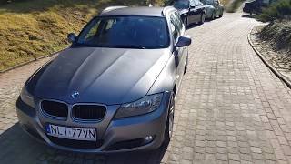 BMW E91 320D LCI 2010 touring idrive led Review [upl. by Naujud]