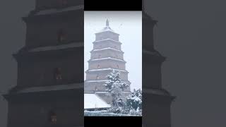 Lets feel the winter in Chang an china play travel [upl. by Stockton]