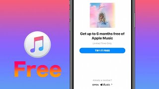 How To Get Apple Music for Free in 2024 [upl. by Latrina704]