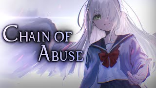 Nightcore Chain of Abuse  Three Days Grace lyrics [upl. by Ruamaj745]