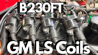 Volvo 240 Turbo LS V8 Ignition coils on your B230FT [upl. by Kathie]