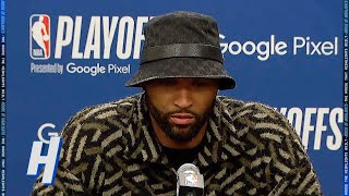 DeMarcus Cousins Postgame Interview  Game 3  Warriors vs Nuggets  2022 NBA Playoffs [upl. by Eldwin]