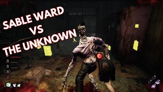 Sable Ward VS The Unknown  Dead By Daylight Survivor Gameplay [upl. by Zahavi]