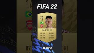 Gabriel Martinelli  FIFA Evolution FIFA 20  EAFC 25 [upl. by Drais]