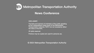 MTA News Conference  3122024  Plate Task Force [upl. by Munafo]