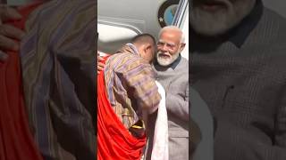 PM Modi gets a grand welcome in Bhutan  shorts [upl. by Blodgett]