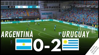 ARGENTINA vs URUGUAY 02 HIGHLIGHTS • Simulación amp Recreación de Video Juego [upl. by Aelgna5]