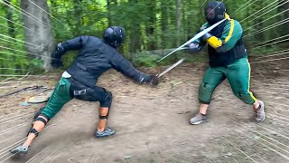 Arming Sword Sparring HEMA Scooby vs Vadim ⚔️ [upl. by Bourne]