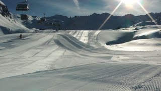 Pistencheck zum Skiopening im Skigebiet ObergurglHochgurgl 2018 [upl. by Ahsienal]