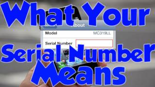 Here is What Your iPhones Serial Number Means [upl. by Aieki]