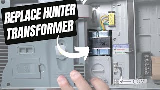 How To Replace A Hunter Transformer [upl. by Calv]