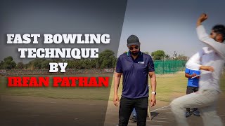 Fast bowling tips by irfan pathan  Swing bowling grip  Bowling runnup [upl. by Cindie]