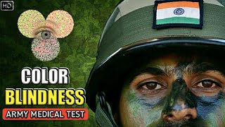 Army Medical Test  Are You Color Blind Color Blindness Test l Ishihara Test l Eye Test Hindi [upl. by Peery]