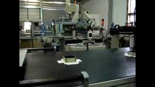 Linea EP170L  Europrogetti srl  produzione scatole di cartone rivestito [upl. by Trebloc]